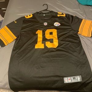 JuJu Smith-Schuster Steelers Color Rush Jersey. Size Adult M.